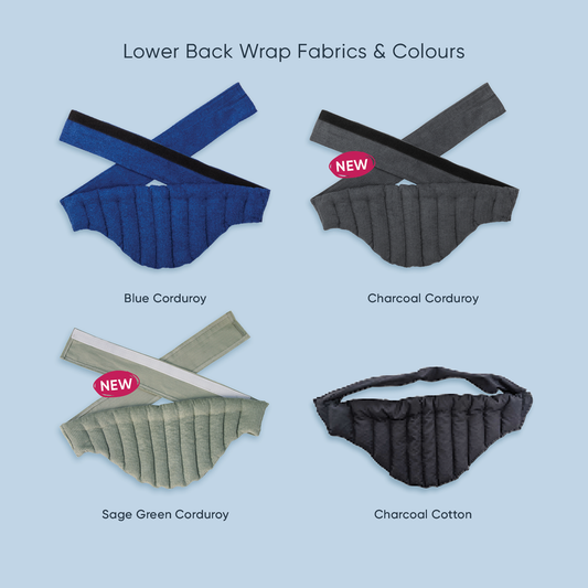 Lower Back Heat Wrap- Natural Lupin