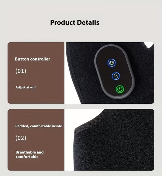 Heated Hand & Vibration Massager- Wireless NNETM