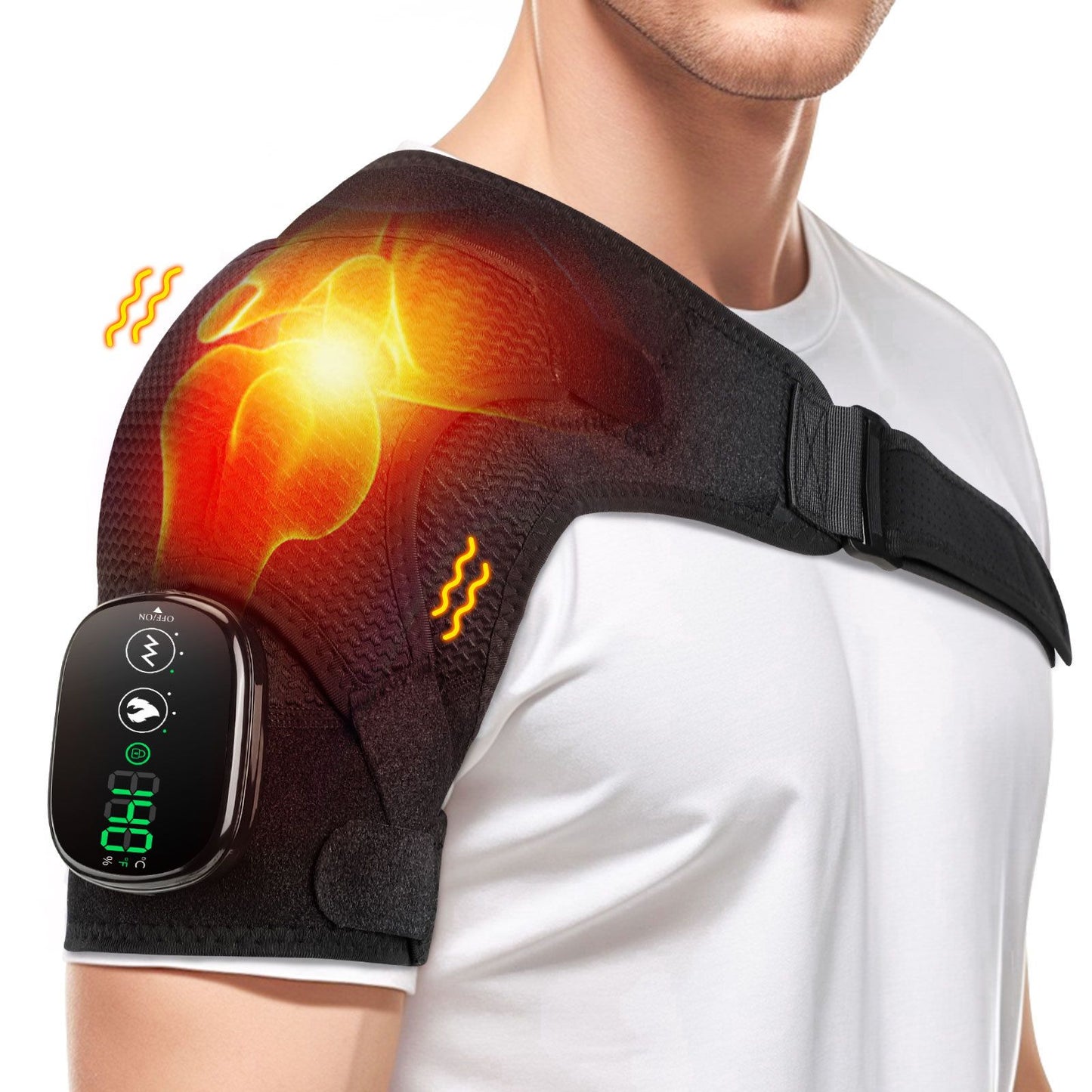 Cordless Heated Shoulder Support Wrap