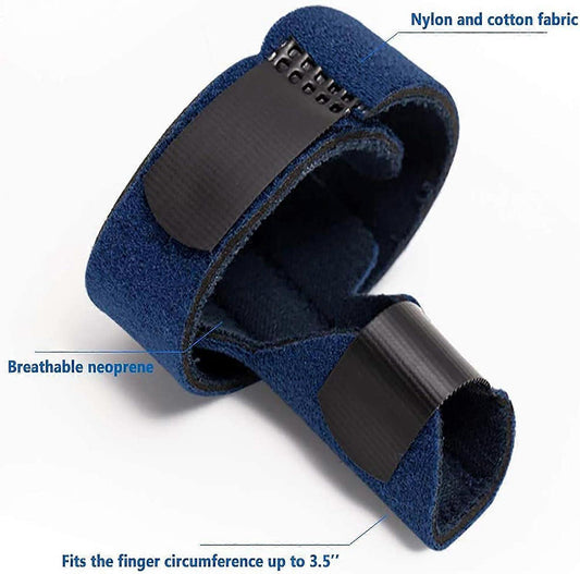 Finger Support Brace with Gel Sleeve
