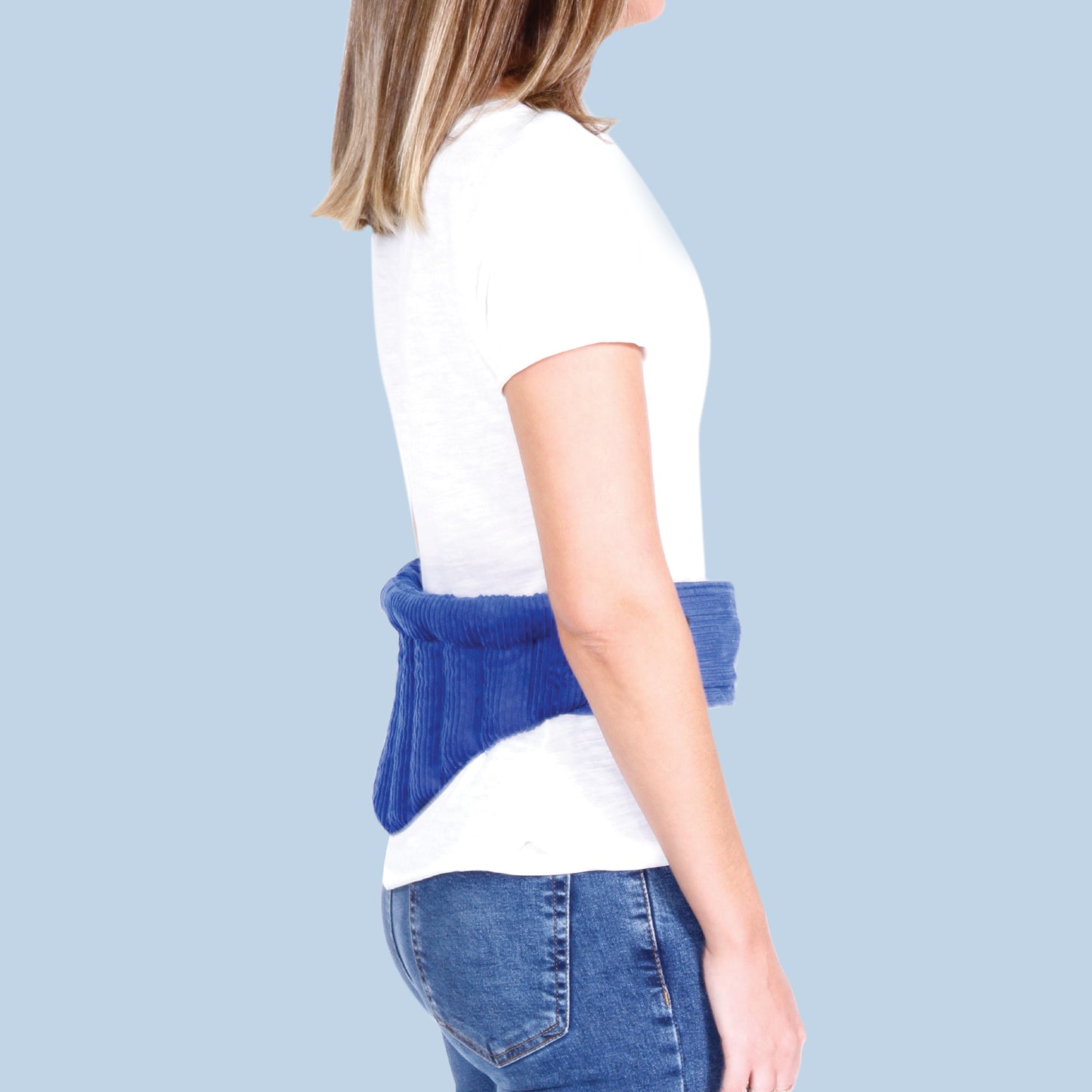 Lower Back Heat Wrap- Natural Lupin