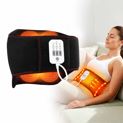 Livemor Back Support Belt with Heat & Air Compression (124cm)