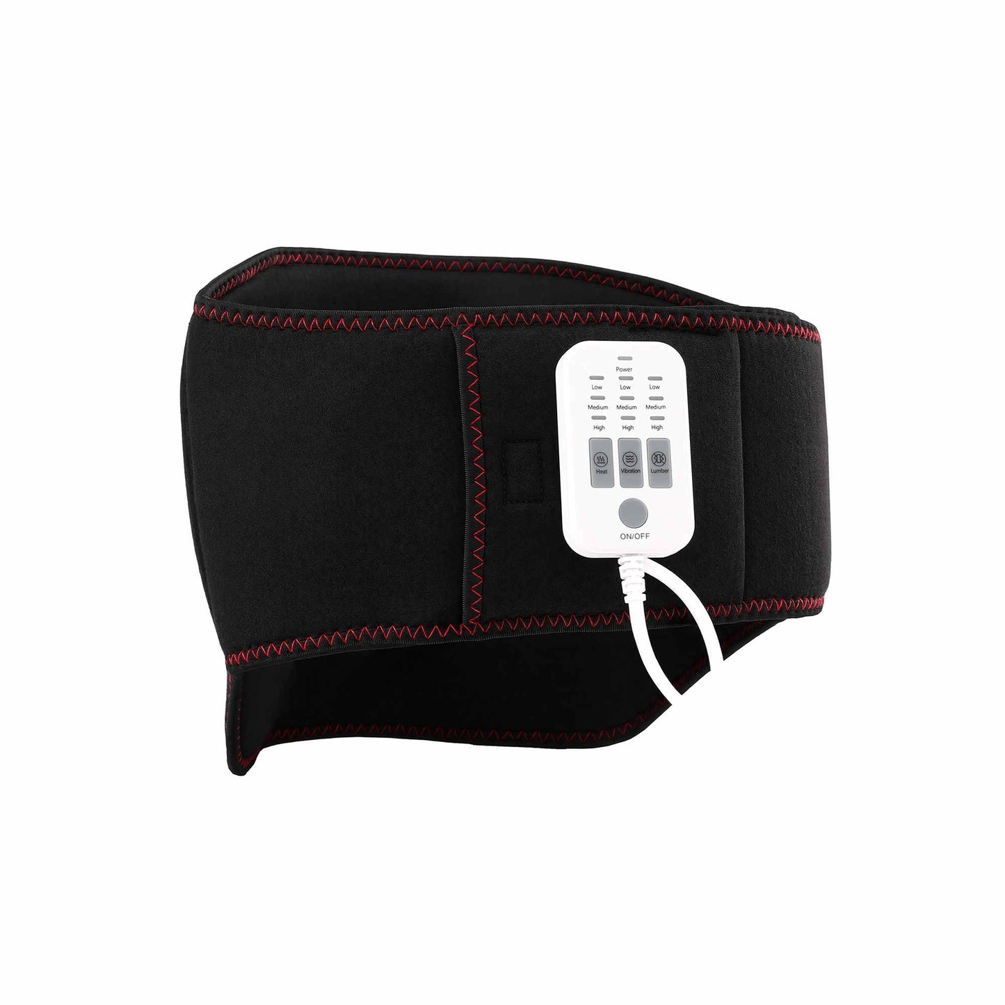 Livemor Back Support Belt with Heat & Air Compression (124cm)