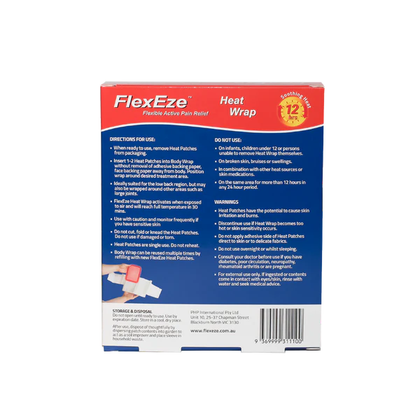 FlexEze Heat Patches