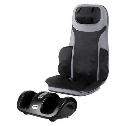 Livemor Heated Back & Foot Massage Bundle