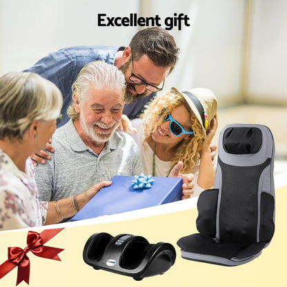Livemor Heated Back & Foot Massage Bundle