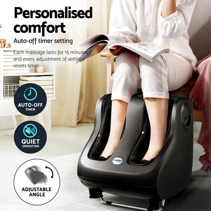Livemor Heated Back & Foot Massage Bundle