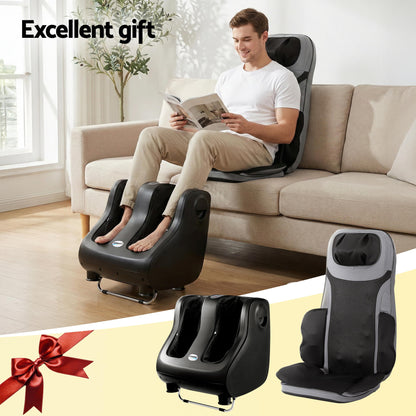 Livemor Heated Back & Foot Massage Bundle