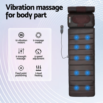 Livemor Heated Massage Mat & Foot Massager
