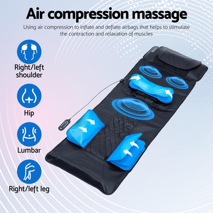 Livemor Heated Full Body Massage Recovery Mat