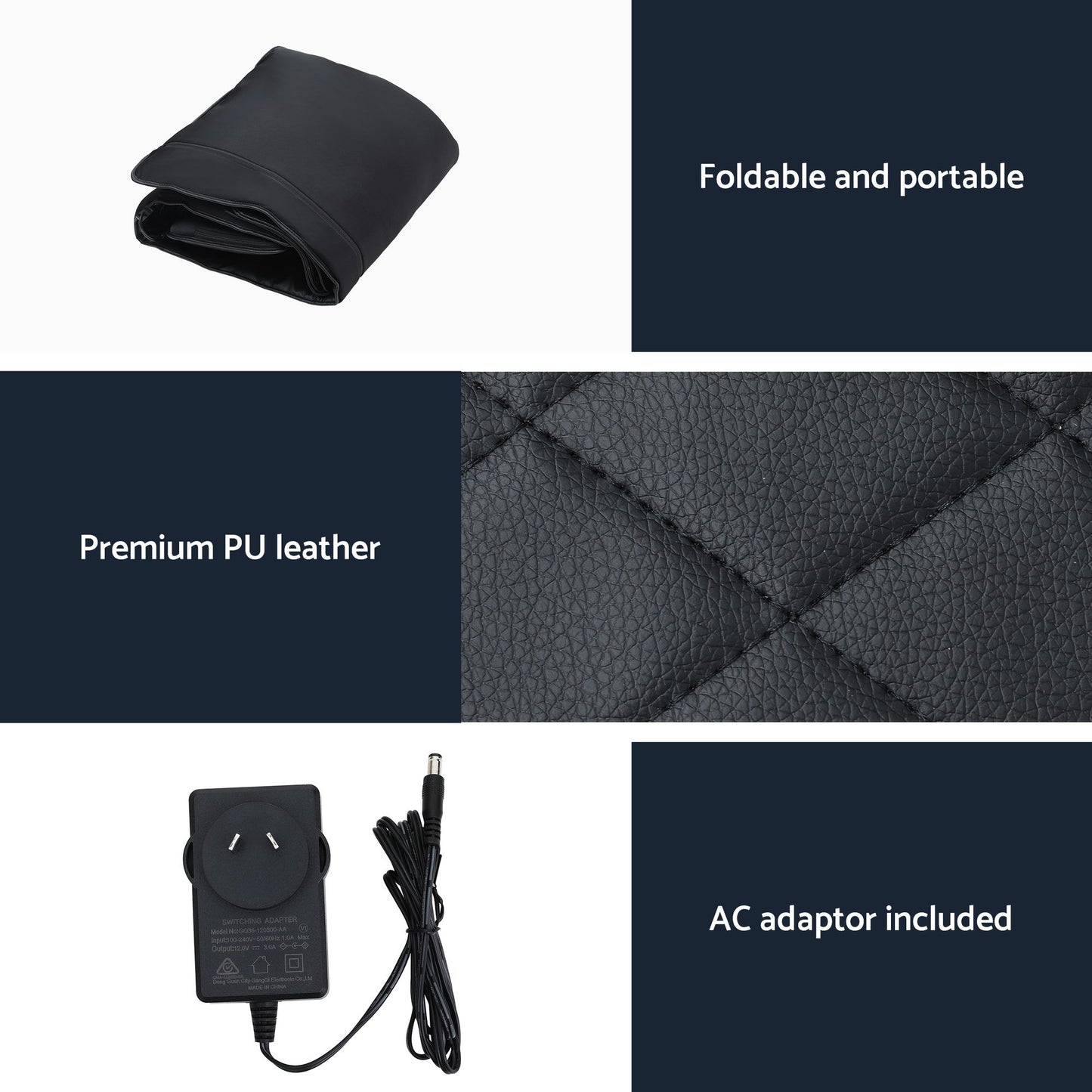 Livemor Heated Full Body Massage Recovery Mat