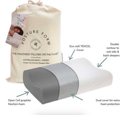 Posture Form Travel Pillow