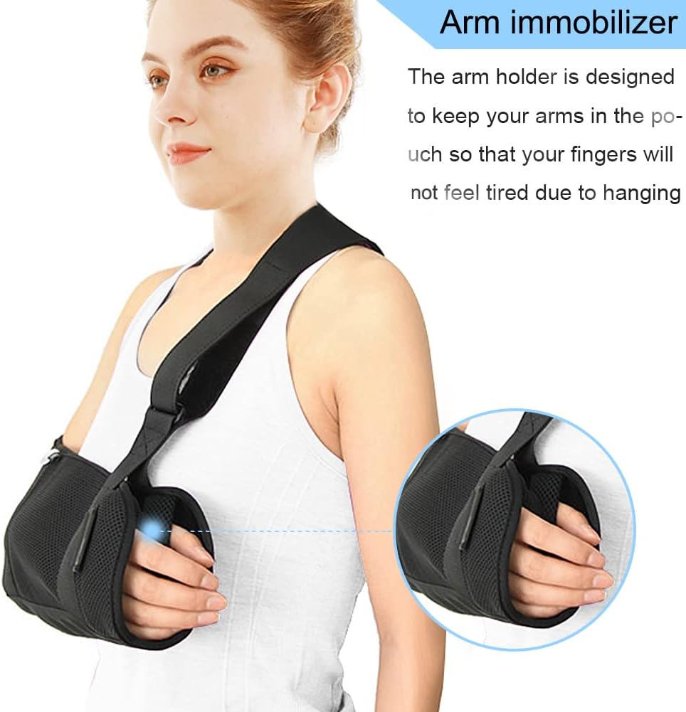 Adjustable Arm Support Sling with Stabilising Strap