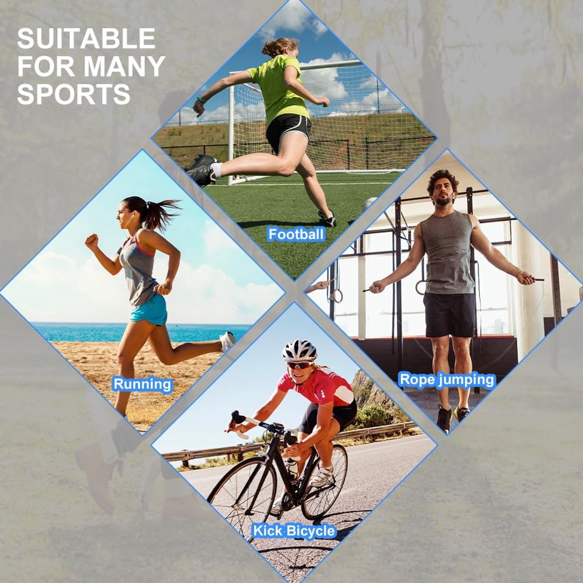 Ankle Stability Support Braces (Pair)