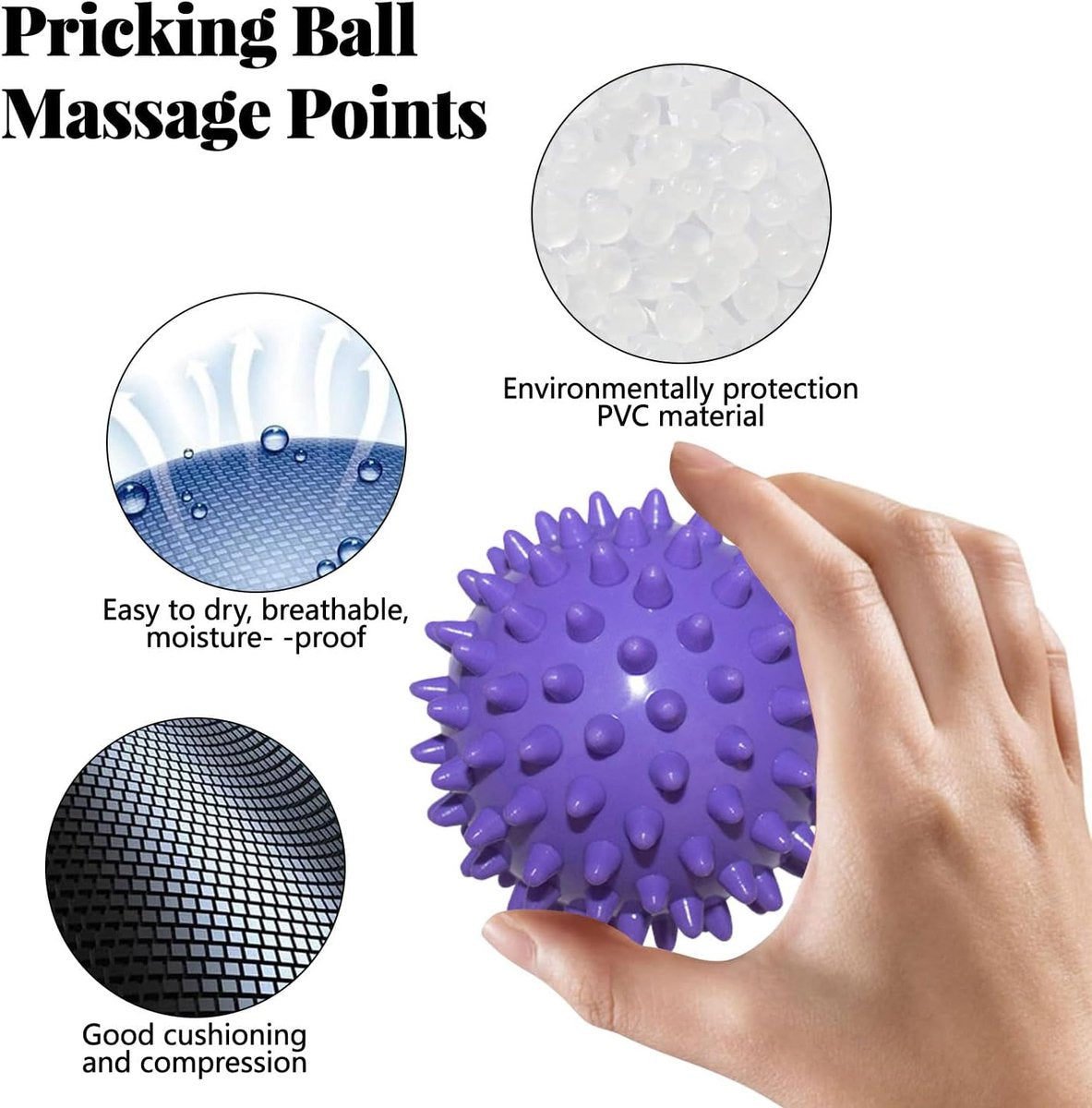 Massage Balls (Set of 2) - Trigger Point Balls