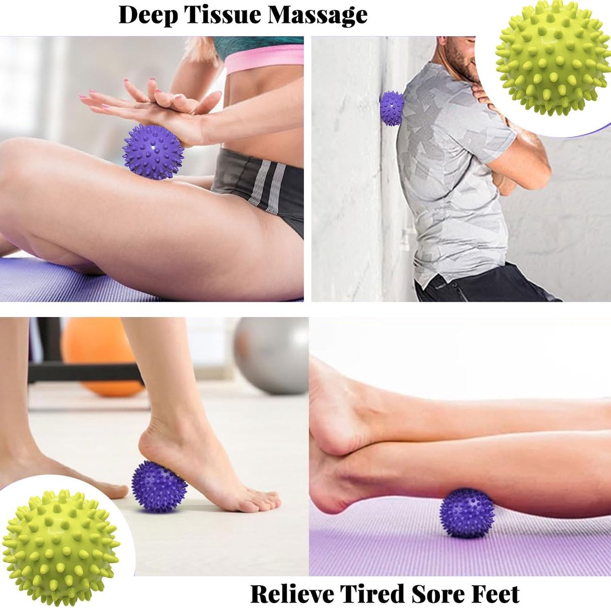 Massage Balls (Set of 2) - Trigger Point Balls