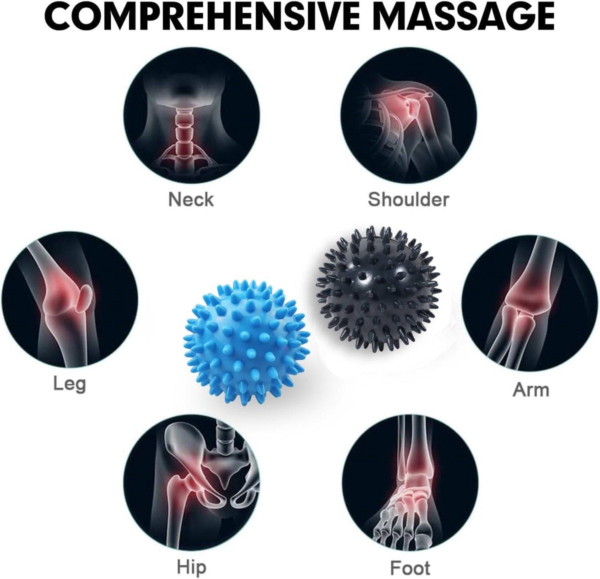 Massage Balls (Set of 2) - Trigger Point Balls