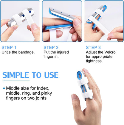 Finger Support Splints (2 Pack)
