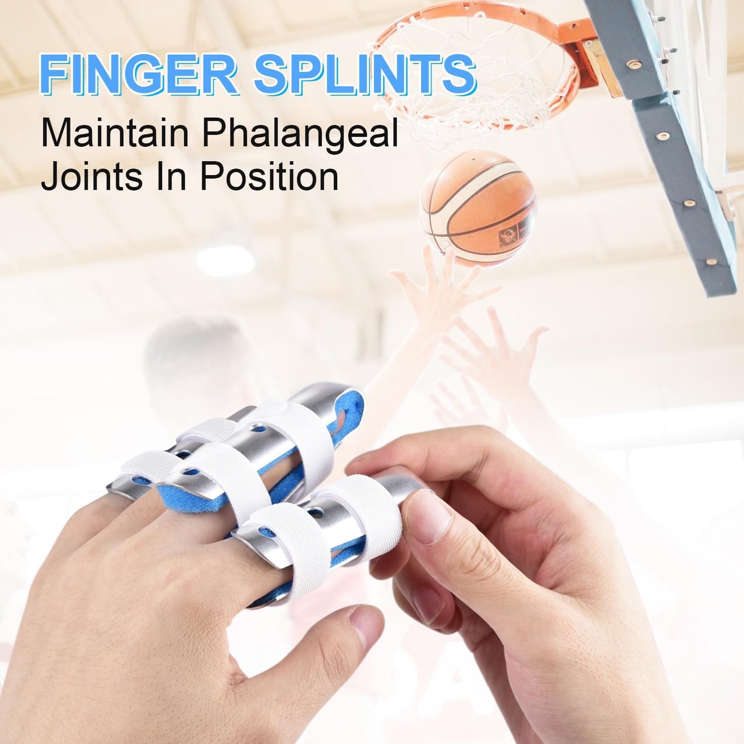 Finger Support Splints (2 Pack)
