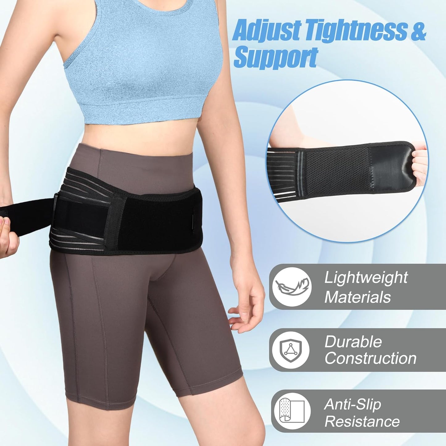 Sacroiliac Pelvic Joint Support Belt