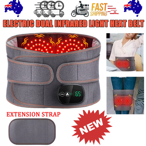 Rechargeable Heated Lumbar Support Belt