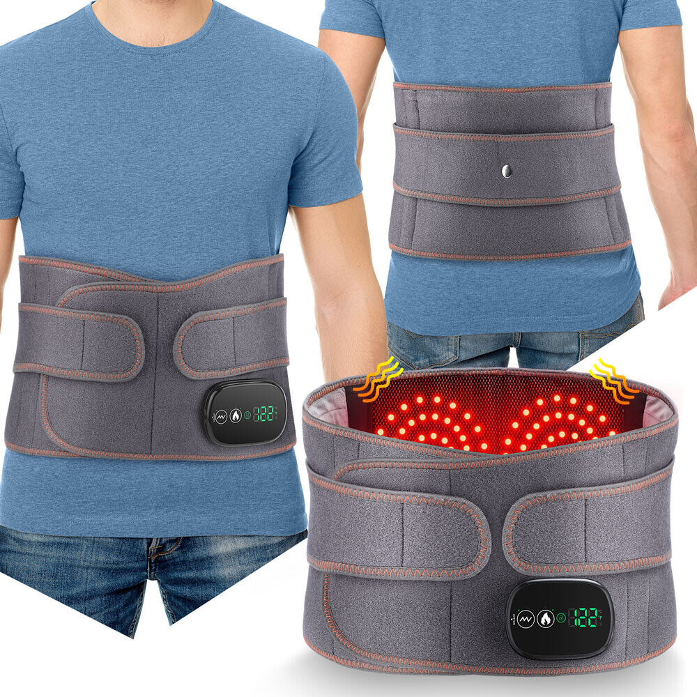 Rechargeable Heated Lumbar Support Belt
