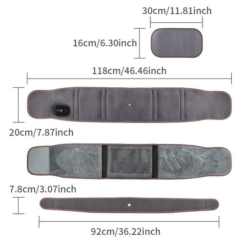 Rechargeable Heated Lumbar Support Belt
