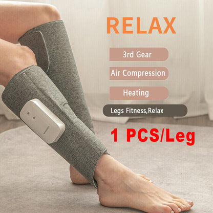 Heated Air Compression Leg & Foot Massager
