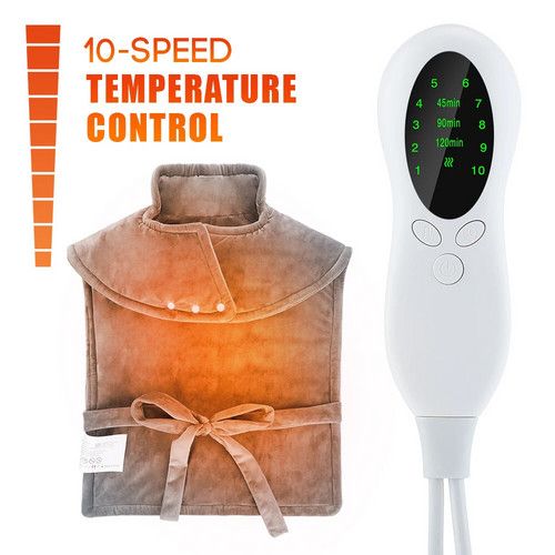 Luxury Heated Comfort Wrap for Neck, Shoulders & Back