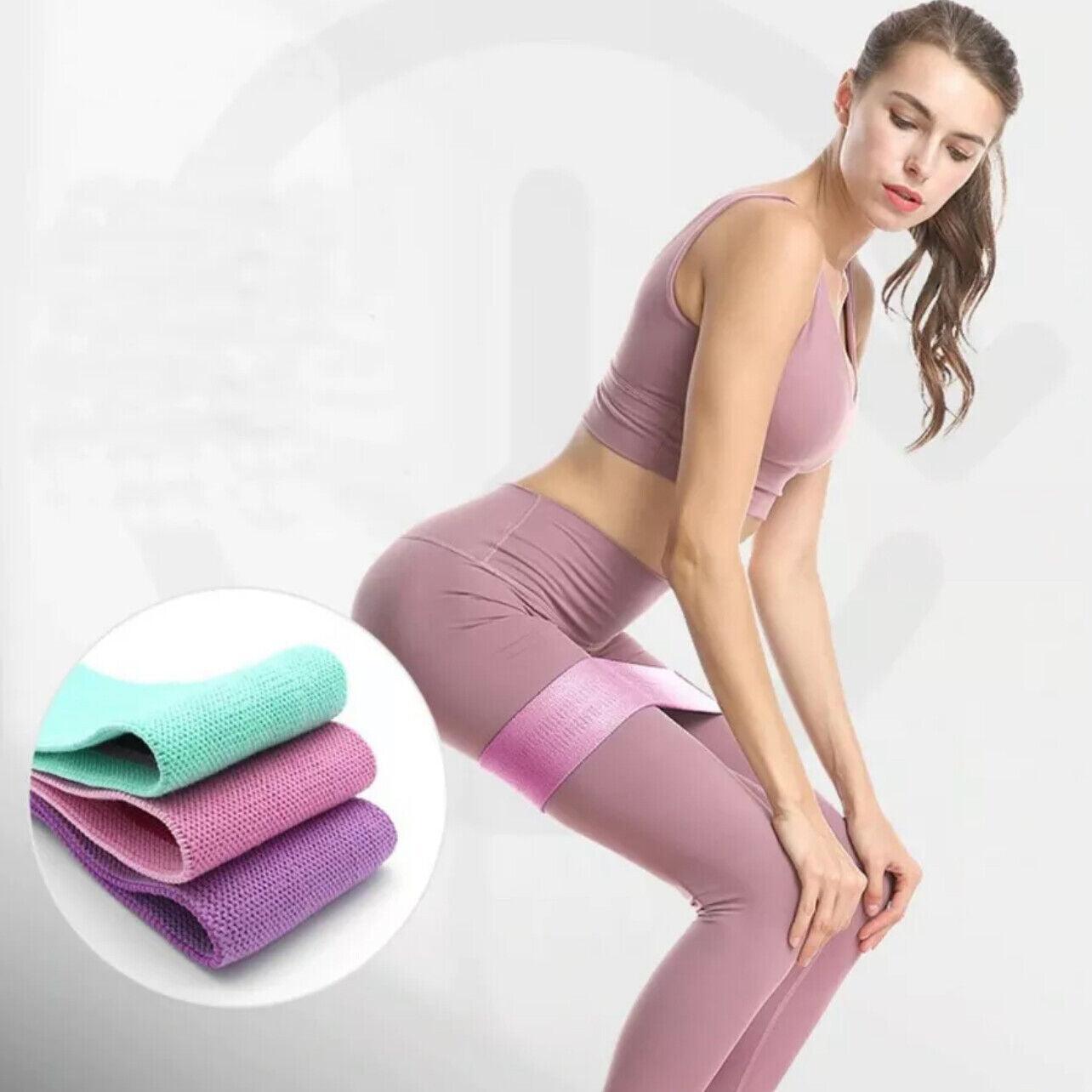 Aolikes Loop Resistance Bands - Set of 3 with Bag