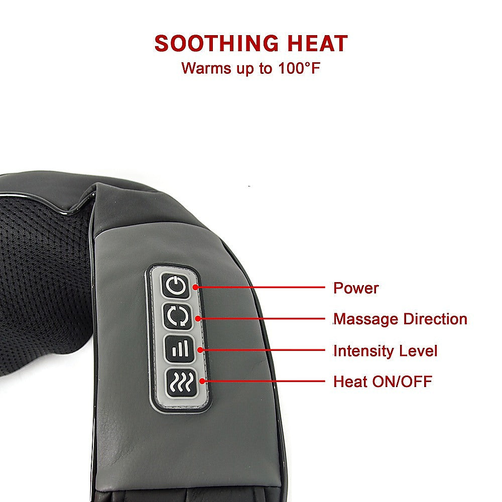 Shiatsu Neck & Back Massager with Heat