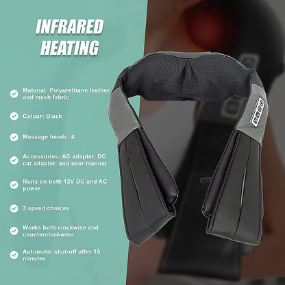 Shiatsu Neck & Back Massager with Heat