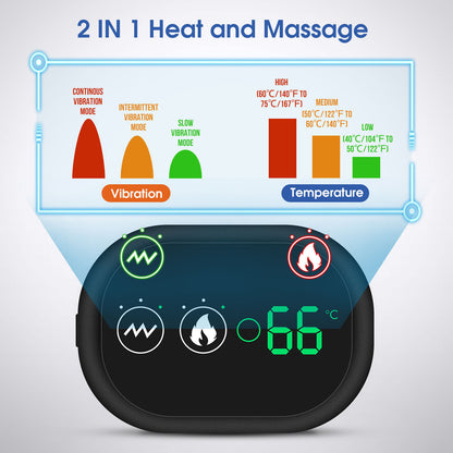 Rechargeable Heated Shoulder Compression Massager