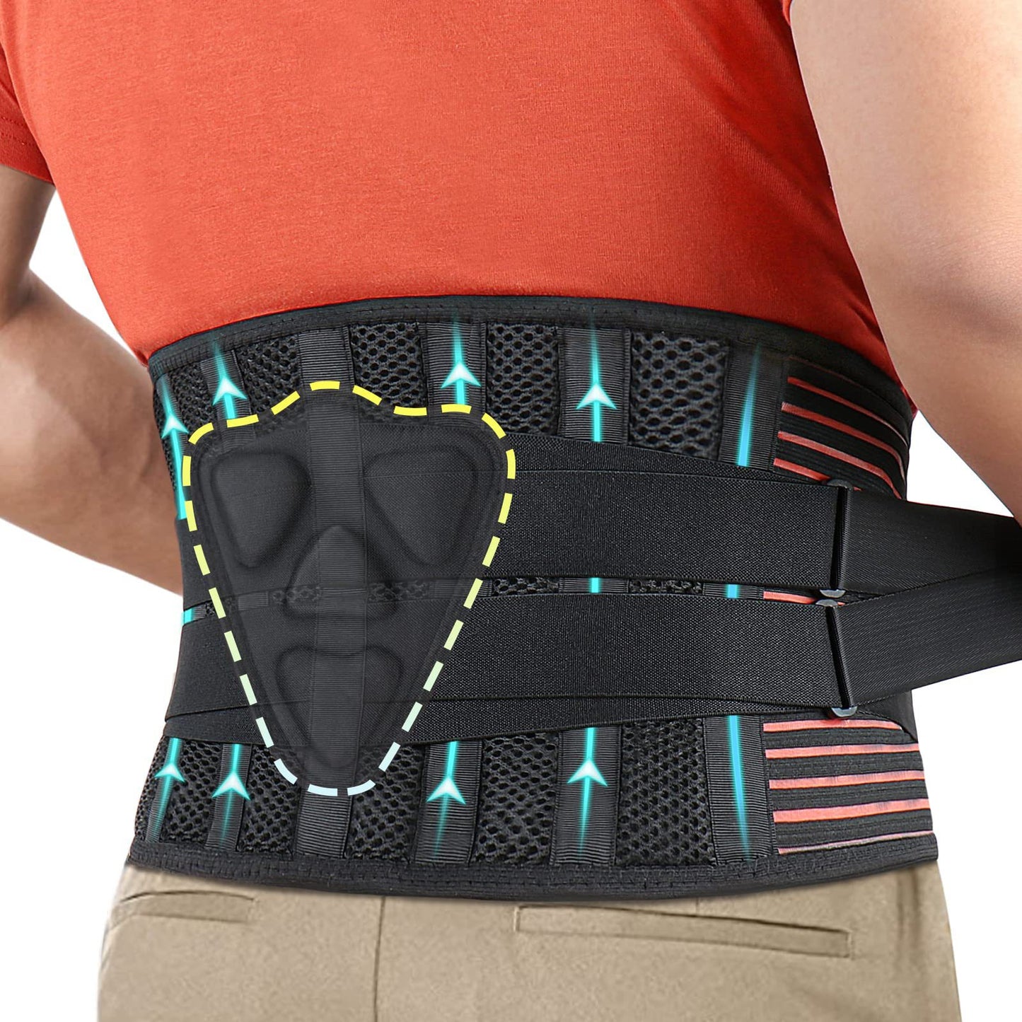 Adjustable Lumbar Support Belt