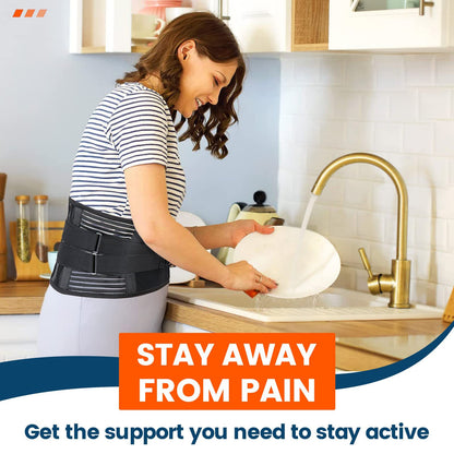 Adjustable Lumbar Support Belt