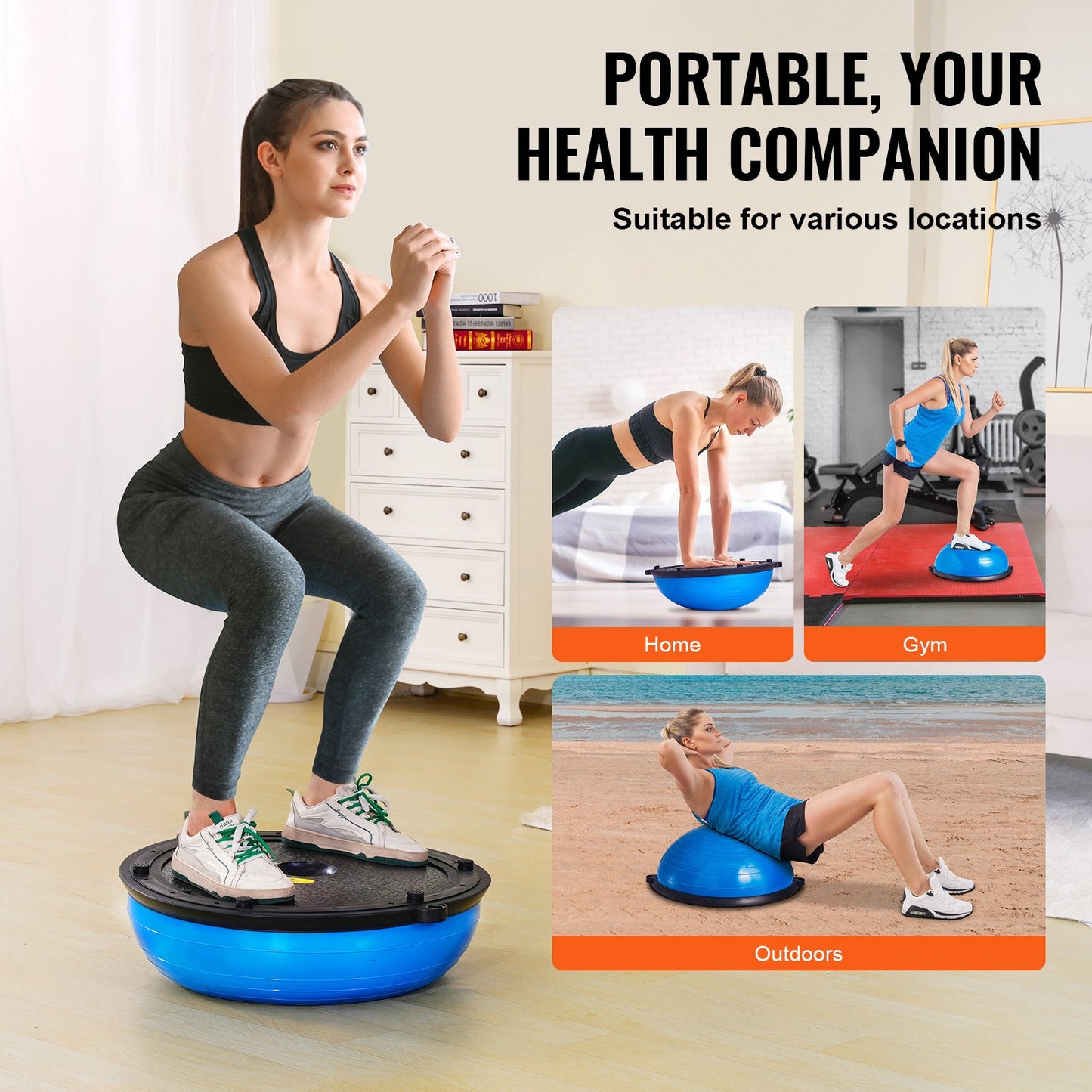 VEVOR Exercise Balance  Half Ball